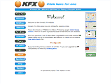 Tablet Screenshot of kinneticfx.com